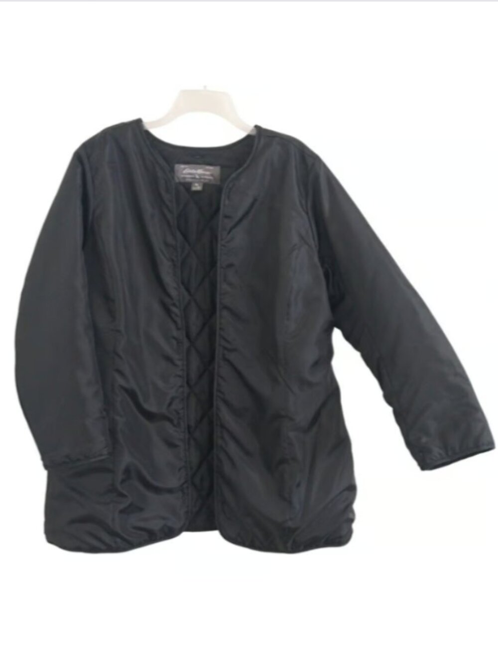 Eddie Bauer Girl on the Go Insulated Trench Coat Removable Button-in Lining 2XL